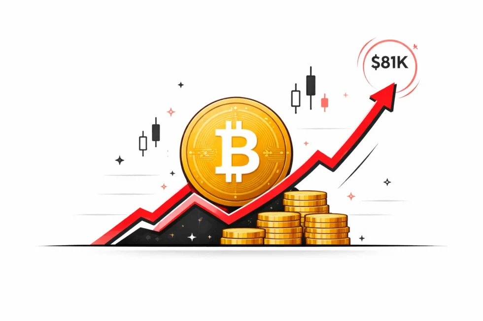 Bitcoin stabilises above $70,000 on Monday, 9 February, after sharp volatility. Markets assess ETF inflows, leverage reduction and key technical levels as traders evaluate a possible move to $81,000.
