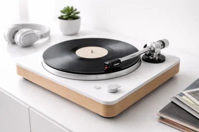 Vinyl revival in the UK 2026: learn how to choose the right turntable without wasting money. Detailed buyer guide covering cartridges, drive types, prices and common mistakes.