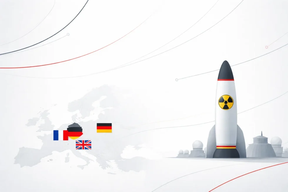 European states are debating nuclear deterrence as trust in US security commitments weakens under Donald Trump, with France, Germany and the UK at the centre of discussions, reports Politico.