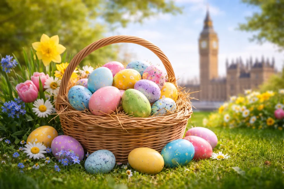 Easter 2026 in the UK falls on 5 April. Dates, bank holidays, school breaks, Orthodox differences and how Easter affects travel, work and daily life in Britain and London.