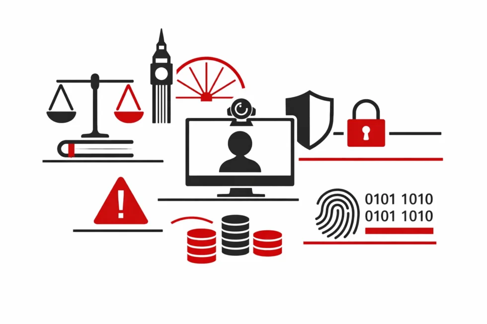 What does UK law say about webcam modelling in London in 2026? Legal status, criminal boundaries, Online Safety rules, tax obligations and data protection in the UK online adult industry.