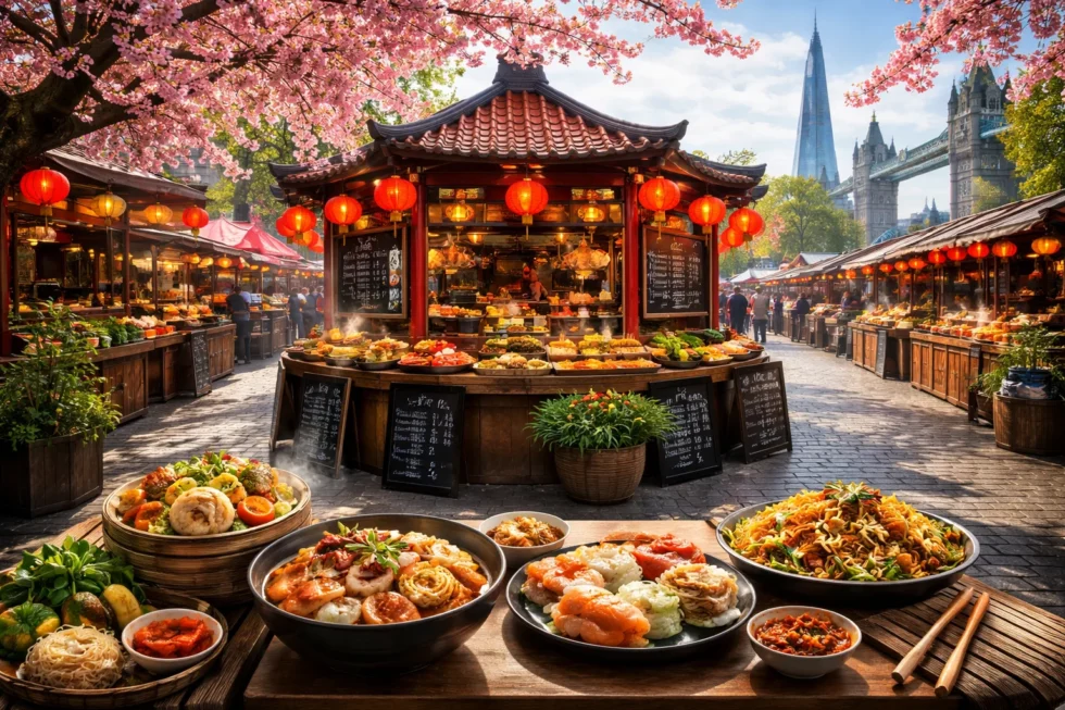 Discover the best places in London to try Asian cuisine in spring 2026. Our expert guide covers top restaurants in Soho, Chinatown, and Shoreditch street food for a perfect gastronomic holiday.