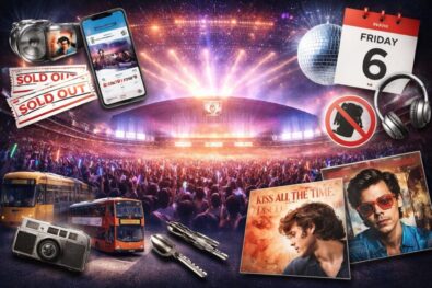 Harry Styles Manchester concert guide: when and where the Co-op Live show takes place, ticket status, transport details, no-phone policy and songs from Kiss All the Time album.