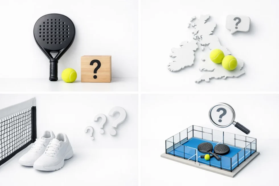 Padel boom in Britain explained: what padel is, who invented it, how Playtomic works, and where to play in London in 2026, featuring Rocket Padel, Padium, Stratford Padel and more