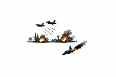 Israeli Air Force struck more than 20 Iranian military targets in Isfahan and Shiraz including Ghadr missile sites. Reports say an Iranian yak-130 aircraft may have been shot down over Tehran.