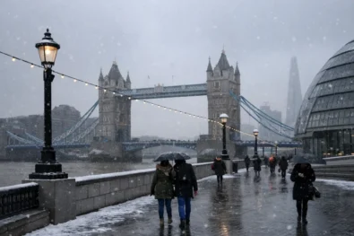 UK weather forecast snow: one model shows snow reaching London on 21 to 22 March, but the Met Office says hill snow is more likely in northern areas. What the latest London forecast really shows.