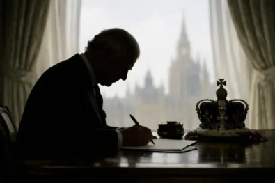 Charles III is set to give Royal Assent to a bill removing hereditary peers from the House of Lords, marking the final stage of a major British constitutional reform.