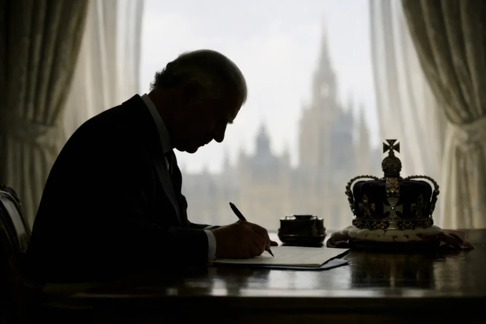 Charles III is set to give Royal Assent to a bill removing hereditary peers from the House of Lords, marking the final stage of a major British constitutional reform.