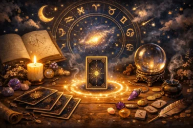 Tarot horoscope for today in British English: discover the card of the day, its meaning for love, work, money and emotions, plus today&rsquo;s magnetic storm forecast for 12 March 2026.