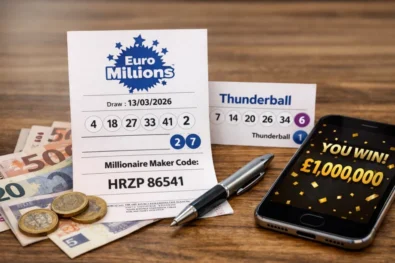 National Lottery EuroMillions results for Friday 13 March 2026: full winning numbers, Thunderball results and all UK Millionaire Maker codes. Check the official lottery draw results and jackpot details.