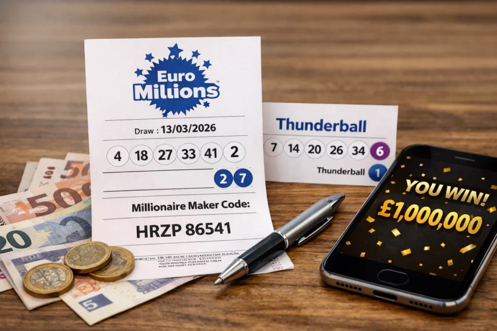 National Lottery EuroMillions results for Friday 13 March 2026: full winning numbers, Thunderball results and all UK Millionaire Maker codes. Check the official lottery draw results and jackpot details.