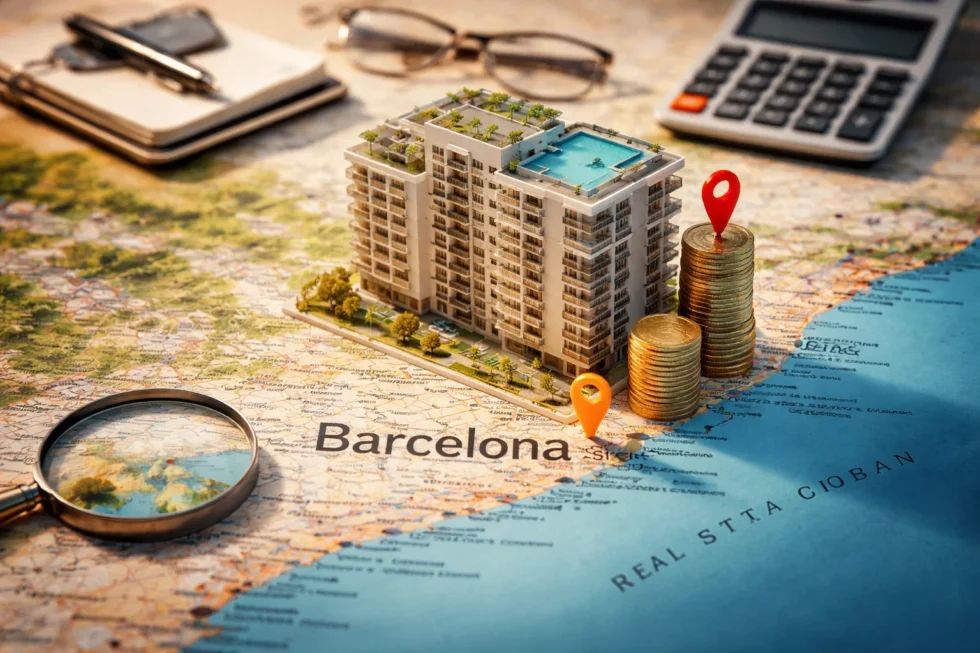 Discover the 2026 property prices in Barcelona vs. Catalonia's coast. Compare costs per m², taxes, and rental yields in Eixample, Costa Brava, and Costa Dorada.