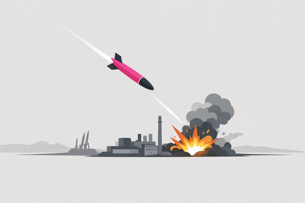 Ukrainian Flamingo missiles strike Promsintez plant in Russia’s Samara region. Explosion reported by General Staff, damage unverified, attack targets defence industry infrastructure