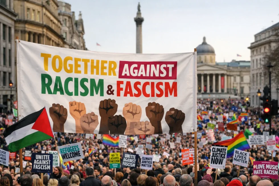 London Protest 2026: Thousands March Against Far-Right