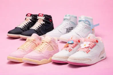 Explore the Air Jordan April 2026 release schedule. Features the Virgil Abloh Archive AJ1 "Alaska," AJ5 "White Metallic," and AJ11 Low "University Blue." Expert analysis and buying tips.