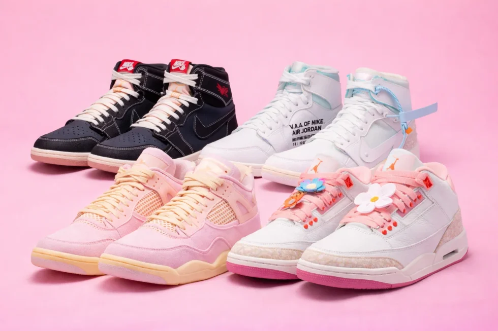 Explore the Air Jordan April 2026 release schedule. Features the Virgil Abloh Archive AJ1 "Alaska," AJ5 "White Metallic," and AJ11 Low "University Blue." Expert analysis and buying tips.