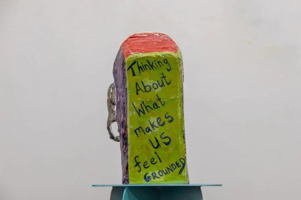 Kimberley Gundle presents free London exhibition My Head Is a Fairground at Long & Ryle Gallery Pimlico from 16 April to 15 May 2026, featuring ceramics, drawings and sculptural works
