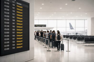 Manchester Airport delays today April 12 2026 disrupt flights as Easter surge drives 1.7 million passengers through terminals, causing queues, gate changes and cancellations.