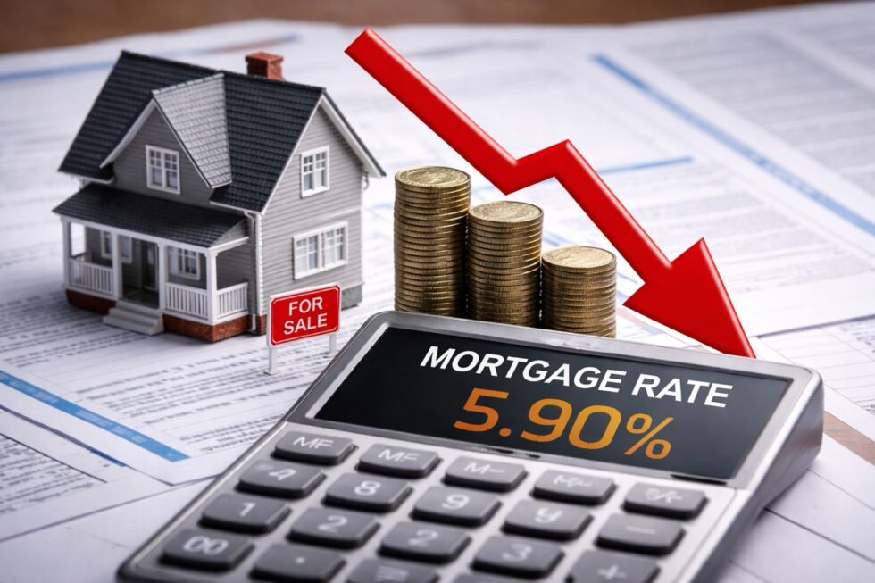 Housing market slump UK deepens in April 2026 as Halifax shows prices down 0.5% to £299,677, mortgage costs rise and RICS reports weaker demand, sales expectations and sentiment.