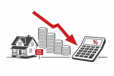 Housing market slump UK deepens in April 2026 as Halifax shows prices down 0.5% to &pound;299,677, mortgage costs rise and RICS reports weaker demand, sales expectations and sentiment.