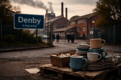 Denby pottery redundancies and background explained: what happened in April 2026, why the 1809 British ceramics brand entered administration and what it means for UK manufacturing.