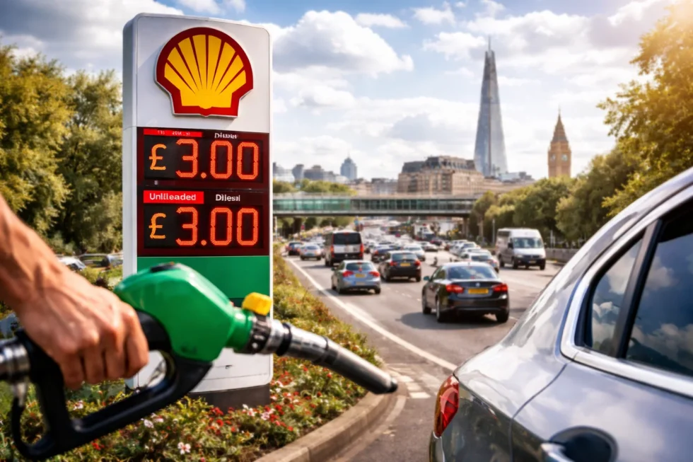 Is the £3 fuel price in London a sign of a permanent inflationary shift for UK motorists in 2026?
