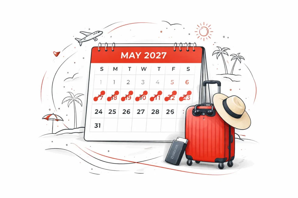 UK three-day week 2027 explained: how 2027 bank holidays UK create a 10-day break, when to book leave and who actually benefits from substitute holiday rules.