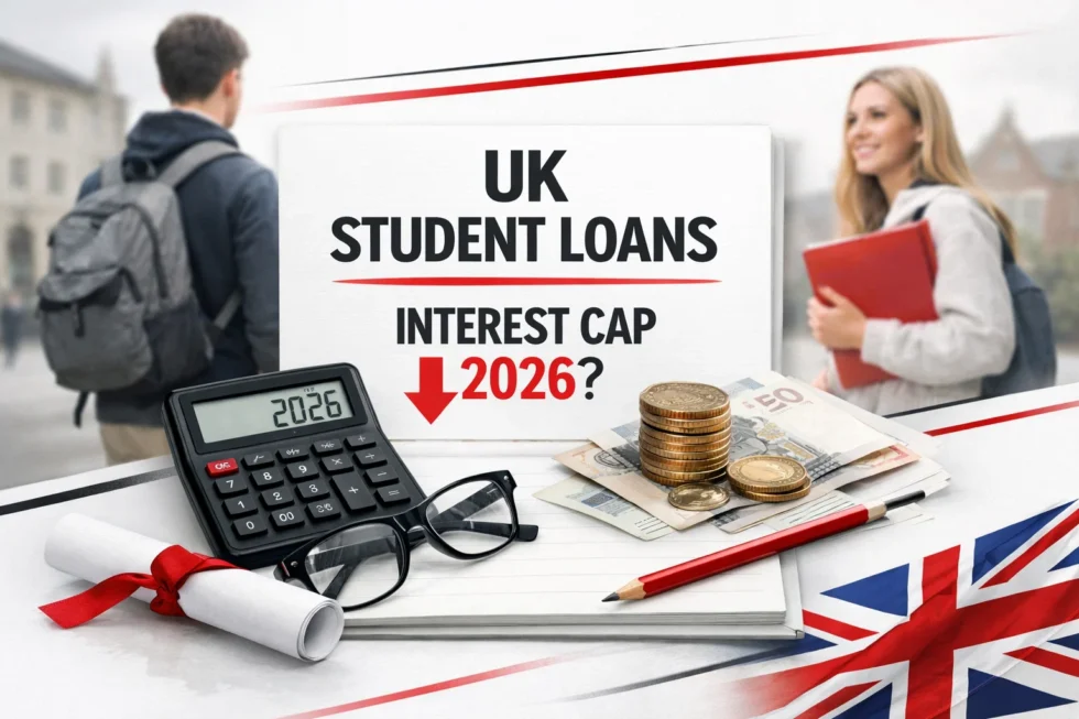 Plan 2 student loan interest cap UK 2026: what changes from September, 6% rate limit explained, who benefits, repayment threshold £29,385 and real impact on graduates