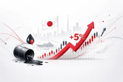 Nikkei 225 surges over 5% as oil prices plunge after US-Iran ceasefire tied to Strait of Hormuz, boosting Asia markets, easing inflation outlook and shifting global rate expectations.