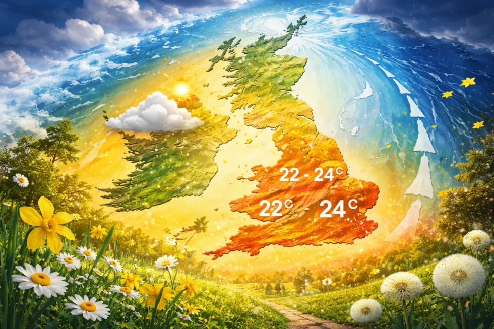 Weather tomorrow 9 April UK: London peaks at 24°C