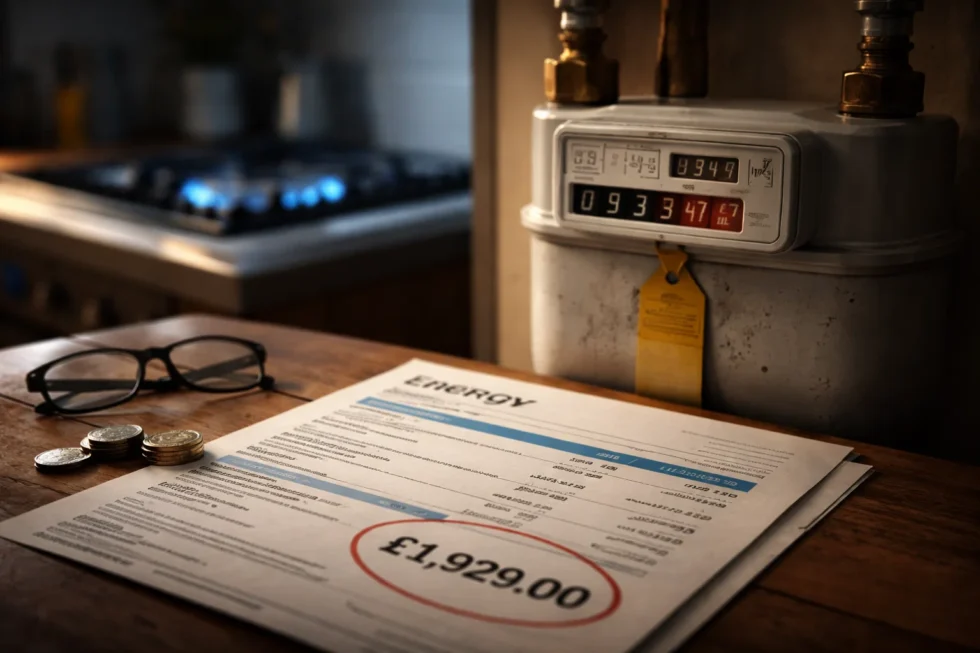 What is happening in the british gas energy bill update as 4.7 million homes in England face severe energy hardship in 2026