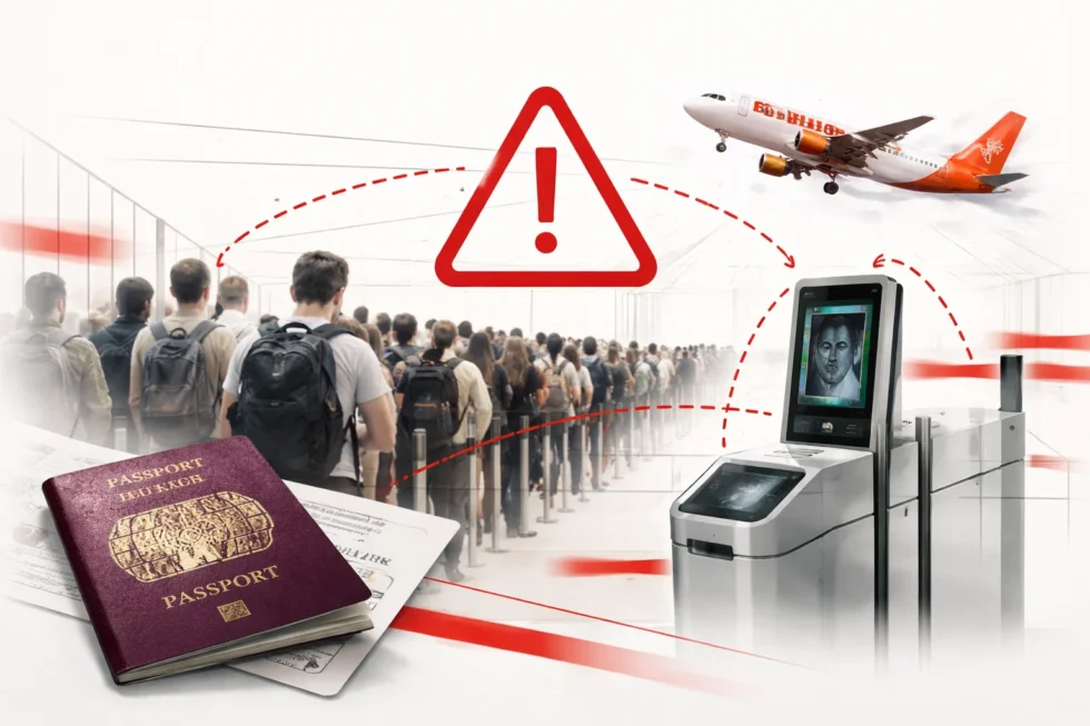 EasyJet passenger alert new warns EES border delays across Europe may cause missed flights, as biometric checks increase queues for UK travellers and disrupt airport boarding timelines