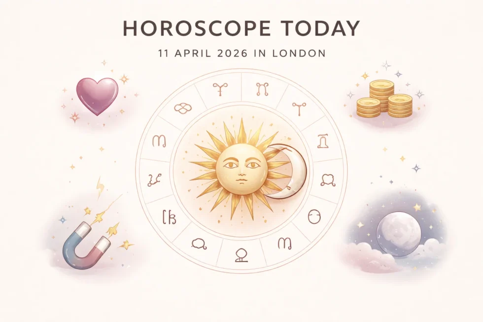 Horoscope today 11 April 2026 in London: love, money and key zodiac winners today