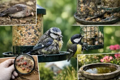 RSPB bird feeders warning: why feeding birds in summer spreads disease, rspb feeding birds advice, greenfinch decline, trichomonosis risk and what UK households should do