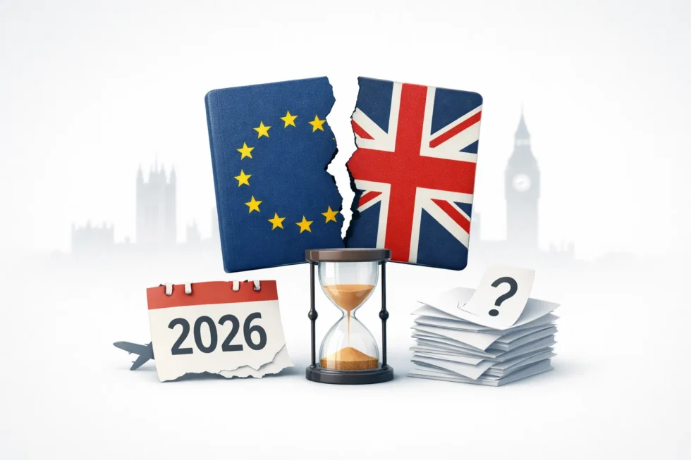 Brexit Home Office to remove EUSS pre-settled status raises concerns over travel data errors and unclear caseworker decisions affecting EU citizens UK residency rights 2026