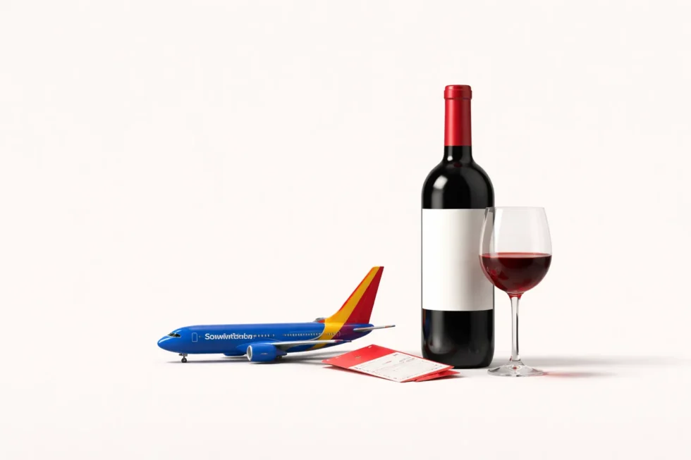 Southwest Airlines launches Sip and Ship wine programme with Santa Rosa routes from April 2026 but does not fly from London, requiring UK travellers to connect via US cities