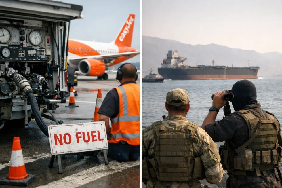 easyJet flights face disruption risk from April 2026 as jet fuel shortages tied to Strait of Hormuz threaten UK and EU travel, with airports warning cancellations could begin within three weeks