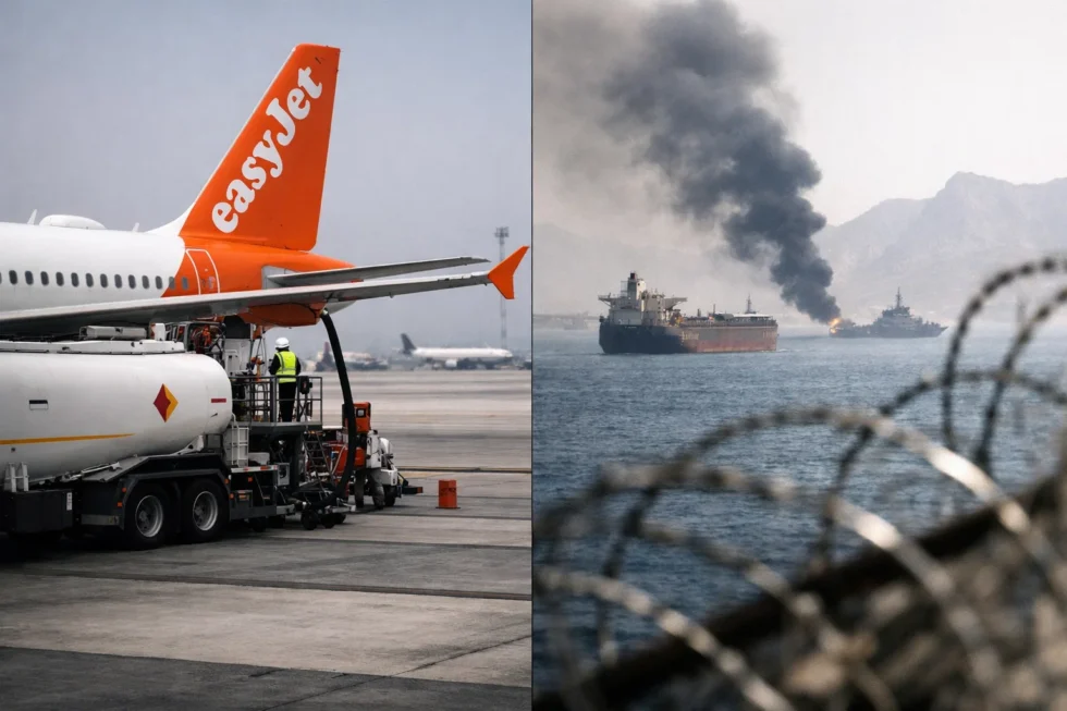 easyJet flights face disruption risk from April 2026 as jet fuel shortages tied to Strait of Hormuz threaten UK and EU travel, with airports warning cancellations could begin within three weeks