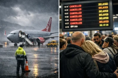 Madeira adverse weather flights disrupt travel in April 2026 as Jet2 warns of delays and cancellations at Funchal Airport due to strong winds, heavy rain and ongoing operational disruption affecting UK routes.