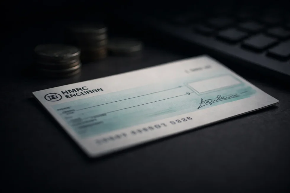 HMRC still sending cheques in 2026 leaves 178,000 UK taxpayers missing £800 tax refunds as £144m goes unclaimed due to uncashed payments and slow digital transition.