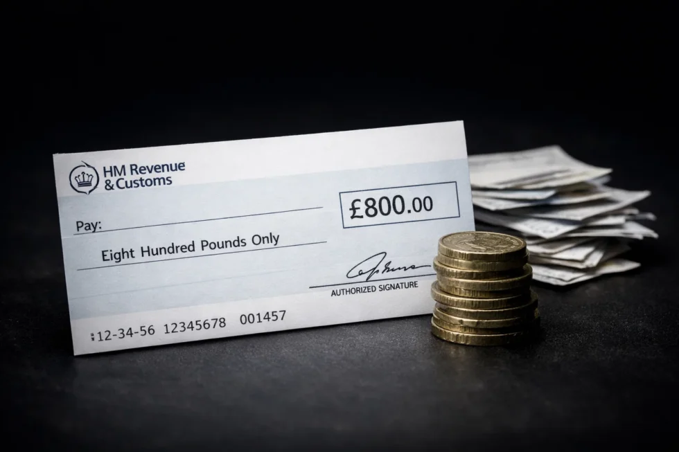HMRC still sending cheques in 2026 leaves 178,000 UK taxpayers missing £800 refunds as £144m goes unclaimed due to uncashed payments, P800 letters and delays in digital transition.