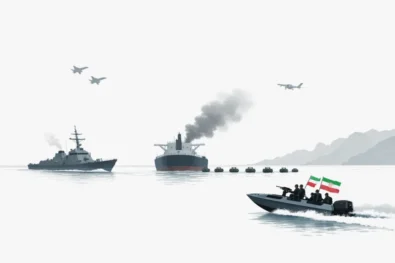 Trump orders US Navy to blockade Strait of Hormuz and intercept vessels after failed Iran talks on April 12 2026, raising risks for global oil supply and maritime routes.