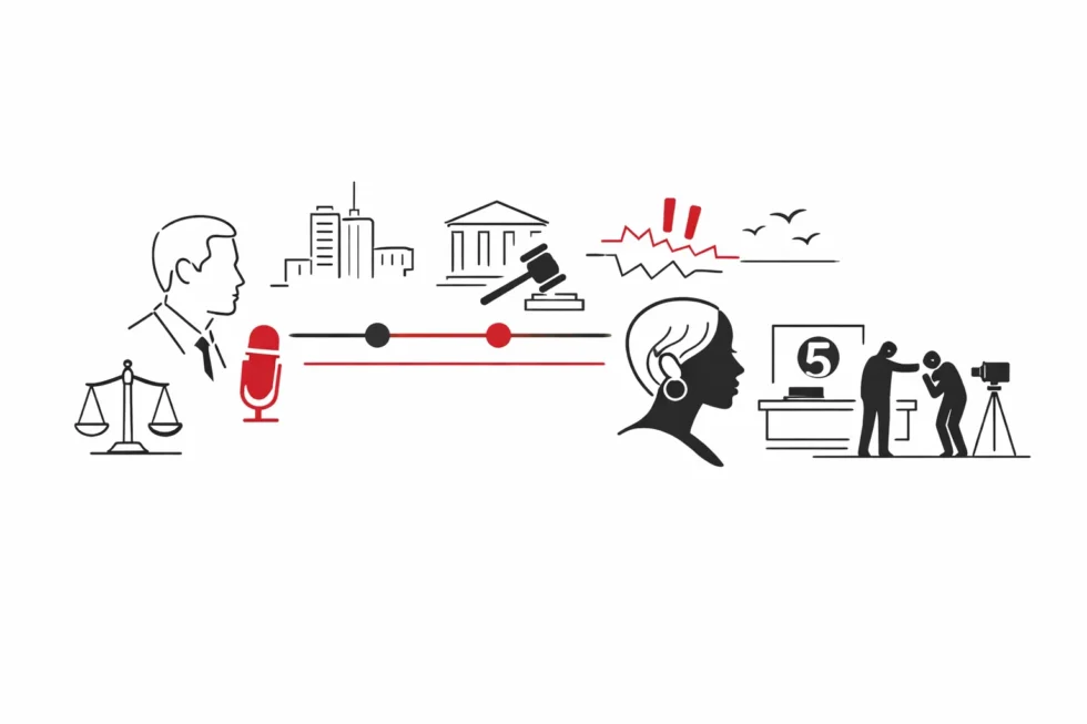 Dan Walker tribunal case begins April 2026 in London as Claudia-Liza Vanderpuije brings bullying claim against Channel 5 News, ITN and Paramount; allegations denied, five-week hearing set