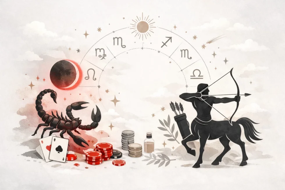 Horoscope today 14 April 2026 London shows Moon shifting from Scorpio to Sagittarius, affecting zodiac signs, money decisions, health stability and behaviour under weak geomagnetic conditions and rising energy
