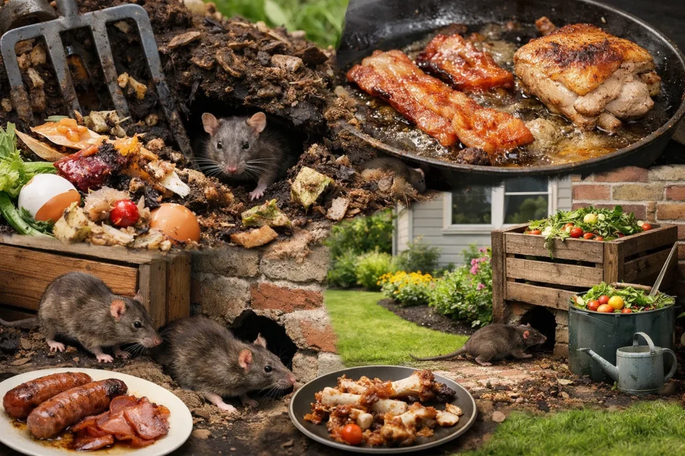 What mistake in compost does Monty Don say attracts rats to your garden this spring