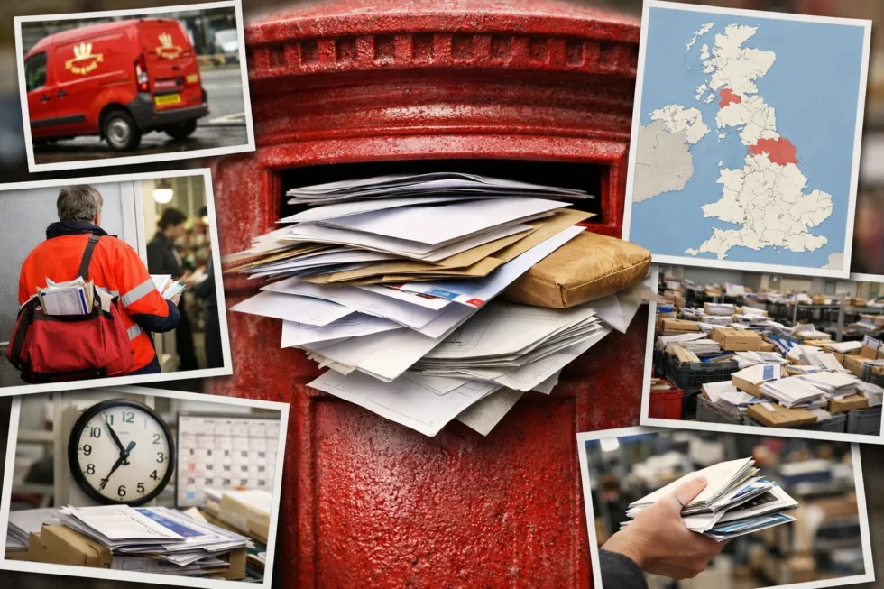 Royal Mail UK postcode delays today affect Merseyside and other areas on 13 April 2026 as local offices face sick absence and resourcing pressure, with rotating deliveries in place.