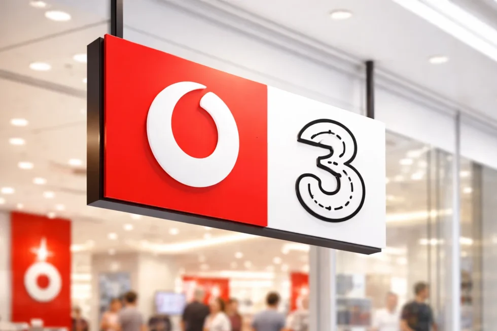 Vodafone and Three merger transforms UK high street as VodafoneThree confirms dual-branded stores, flagship city rollouts and gradual consolidation of overlapping locations across the country