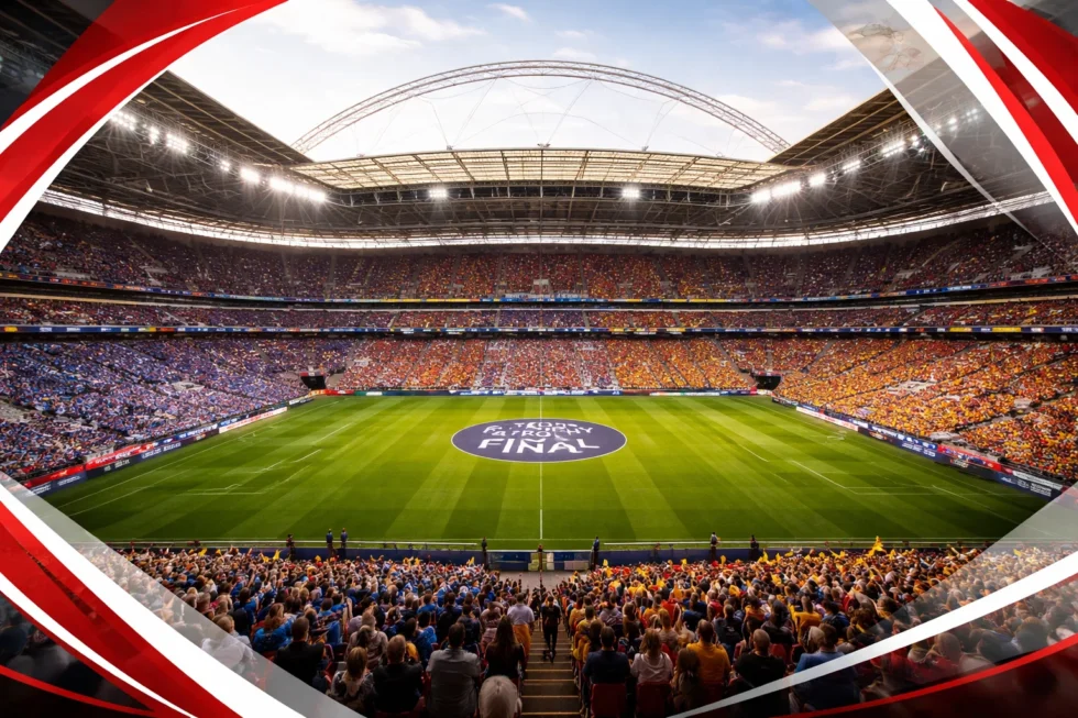 Wembley Stadium FA Trophy Final 2026 sees Southend United v Wealdstone on 17 May, with tickets on sale from 13 April via phased access, pricing, seating zones and travel details confirmed.