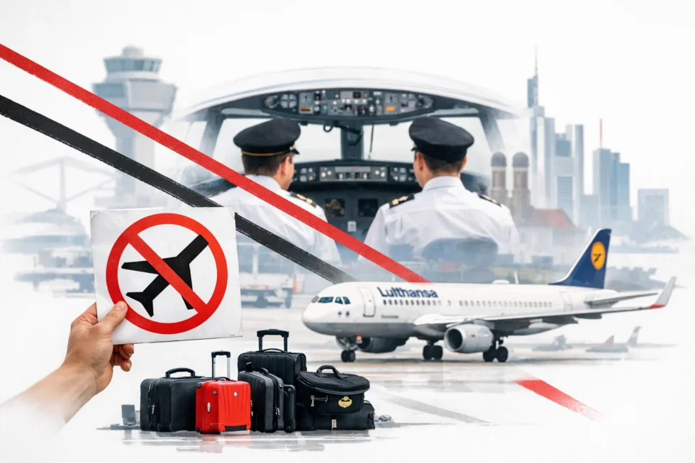 Lufthansa pilots strike again 16–17 April as disruption spreads across Frankfurt and Munich hubs