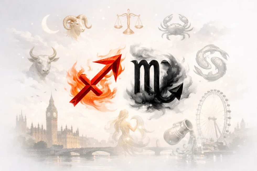 Horoscope today London 16 April 2026: Sagittarius Moon drives expansion after Scorpio phase, testing money decisions, health balance and behavioural control under quiet geomagnetic G0–G1 conditions across Britain.